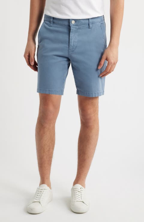 Arizona Slim Fit Flat Front Chino Shorts
