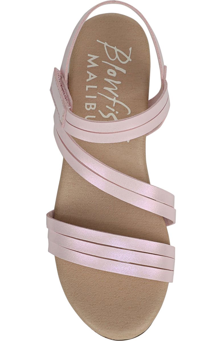 Blowfish Malibu Kids' Lemonade-K Wedge Sandal, Alternate, color, Pink Dragon