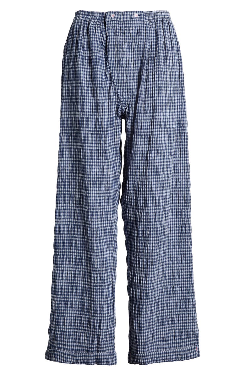 Free People Cloud Ten Check Print Pajama Pants, Alternate, color,