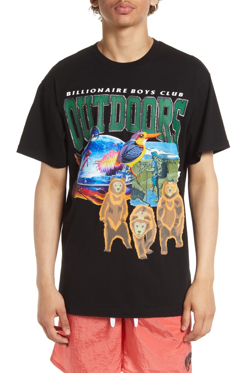 Billionaire Boys Club Men's BB Outdoors Graphic Tee | Nordstrom, image size:780x1196