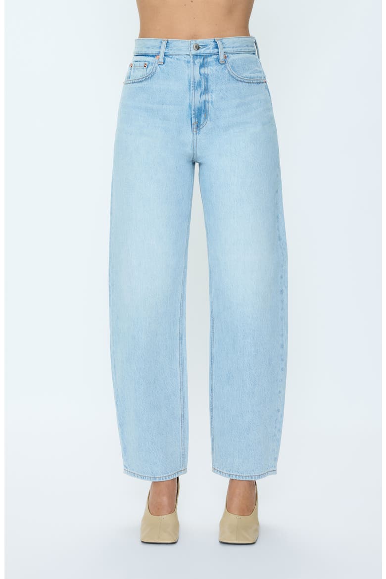 Wes High Waist Barrel Jeans, Main, color, WAVES