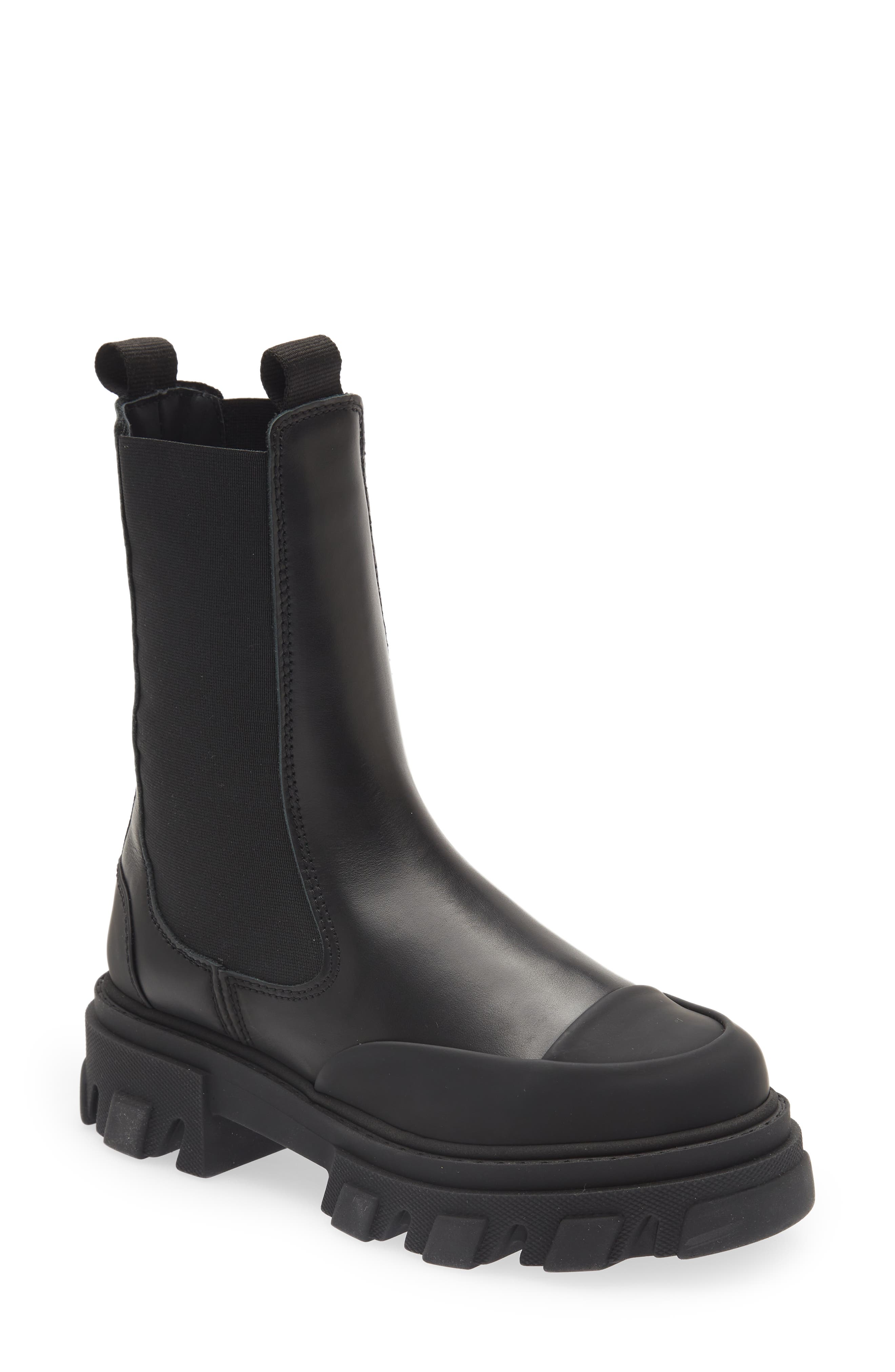 Ganni Chelsea Boot, Main, color, 