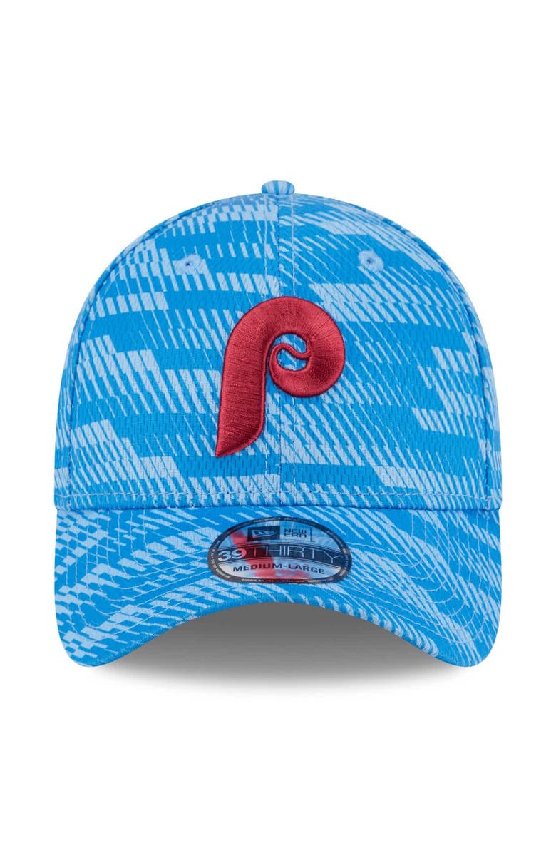 New Era Men's New Era Light Blue Philadelphia Phillies 2025 MLB Clubhouse 39THIRTY Flex Hat, Alternate, color, 