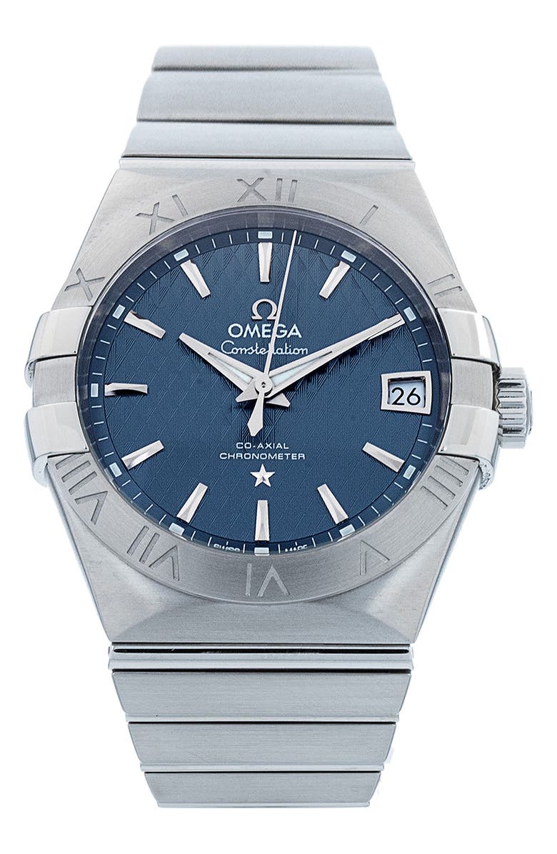 Watchfinder & Co. Omega Preowned Constellation Bracelet Watch, 38mm, Main, color,