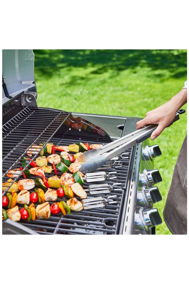 2-Piece Stainless Steel BBQ Tool Set, Alternate, color, STAINLESS STEEL