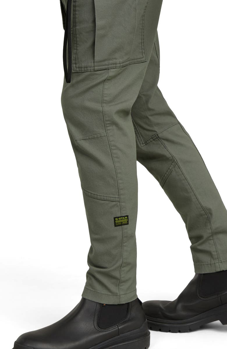 G-STAR Zip Pocket 3D Skinny 2.0 Cargo Pants, Alternate, color, Gs Grey
