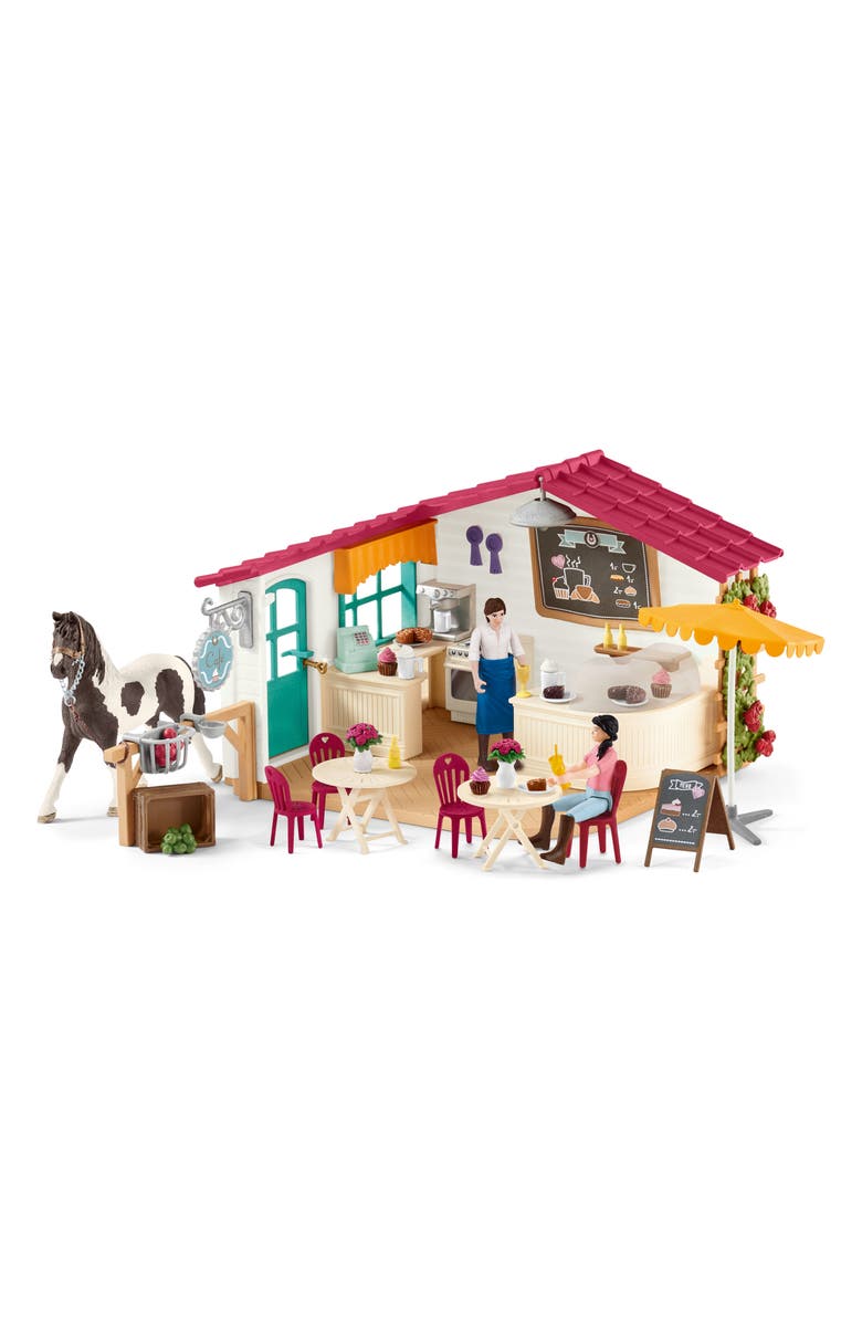 Schleich Horse Club<sup>™</sup> Rider Café Playset, Main, color, 