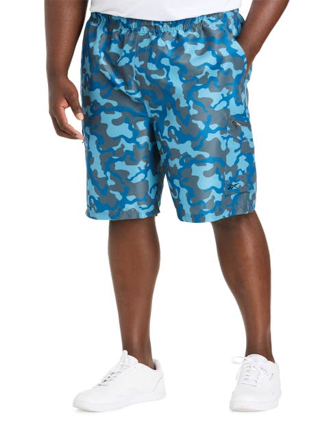 Big & Tall Performance Ripstop Camo Cargo Shorts