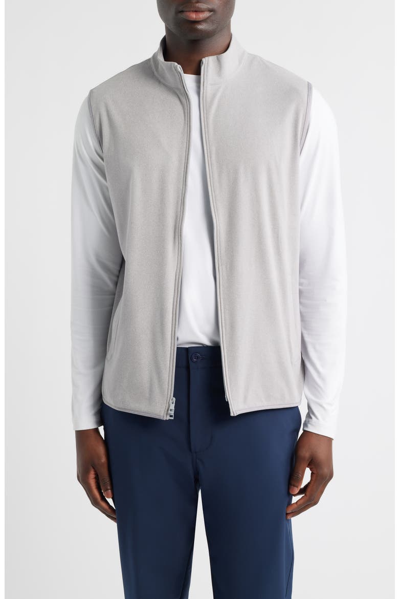 ArdentAir Performance Full Zip Vest, Main, color, GALE GREY