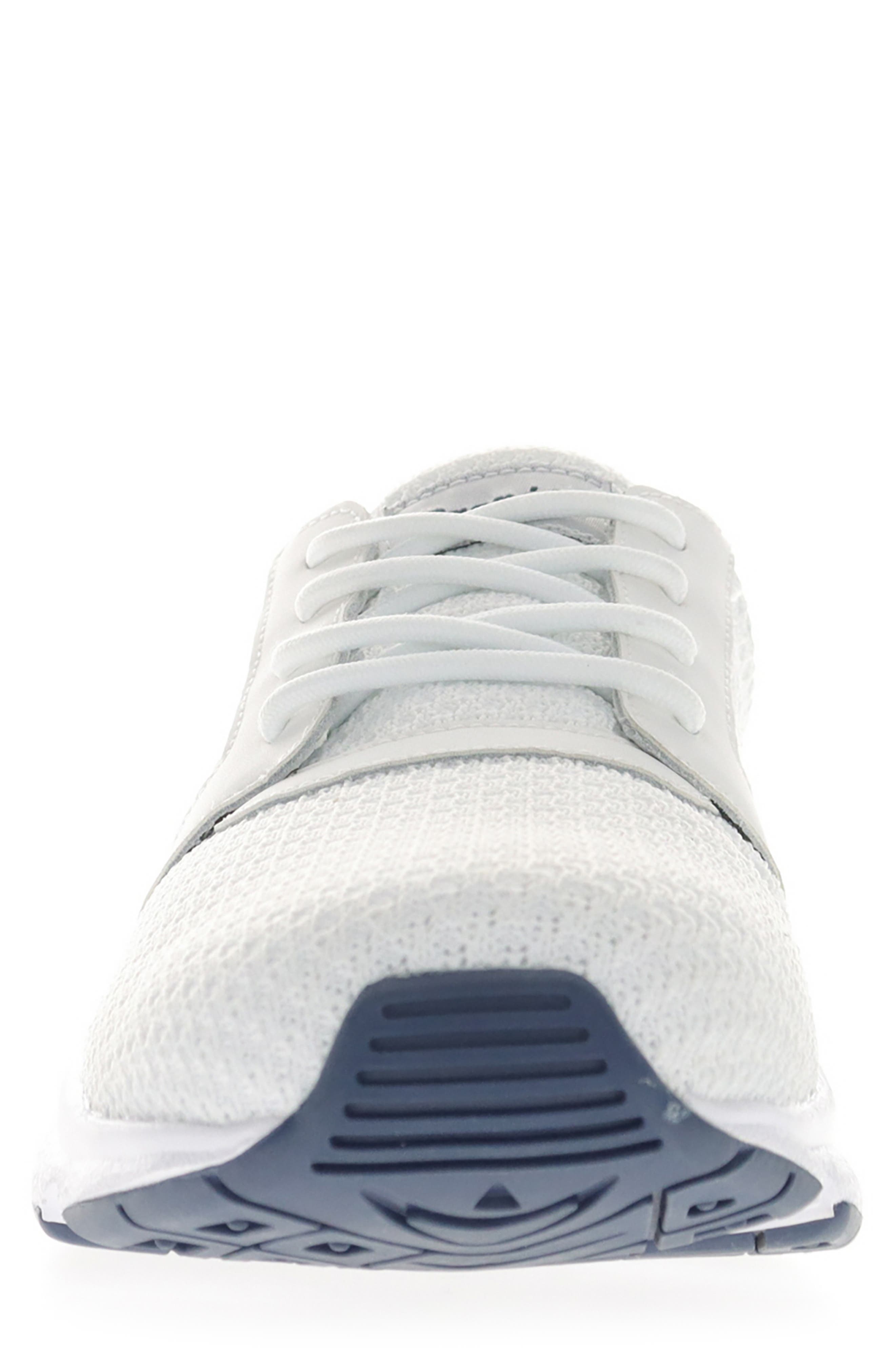 Propét Stability X Sneaker, Alternate, color, White/ Navy