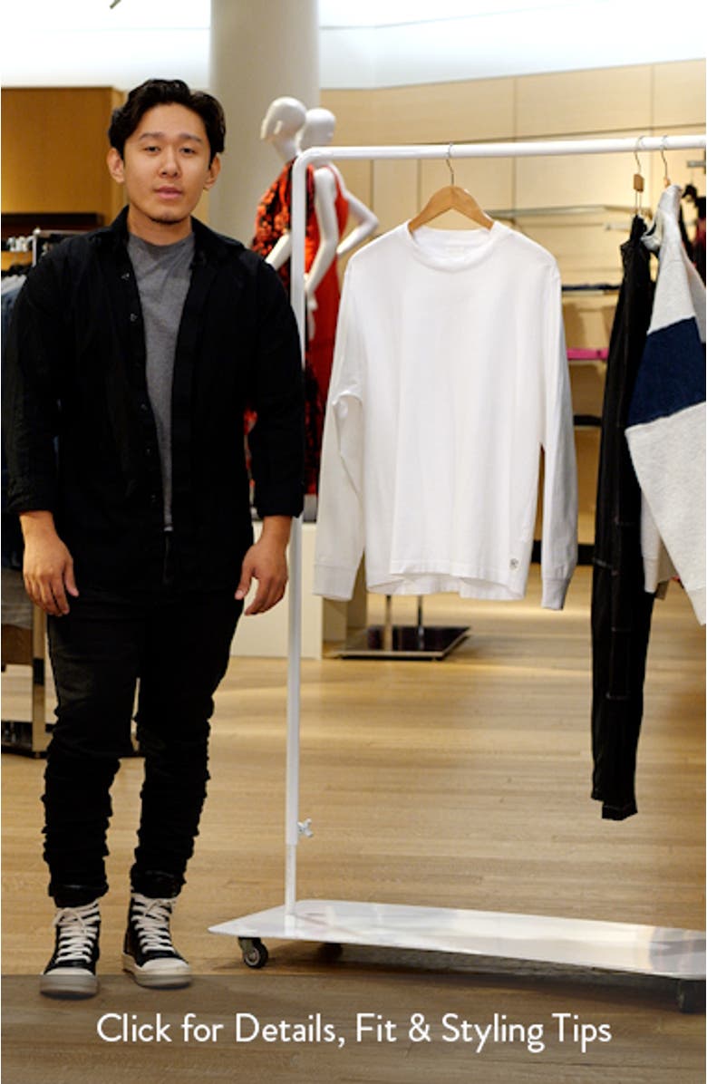 Midweight Jersey Standard Long Sleeve T-Shirt, sales video thumbnail