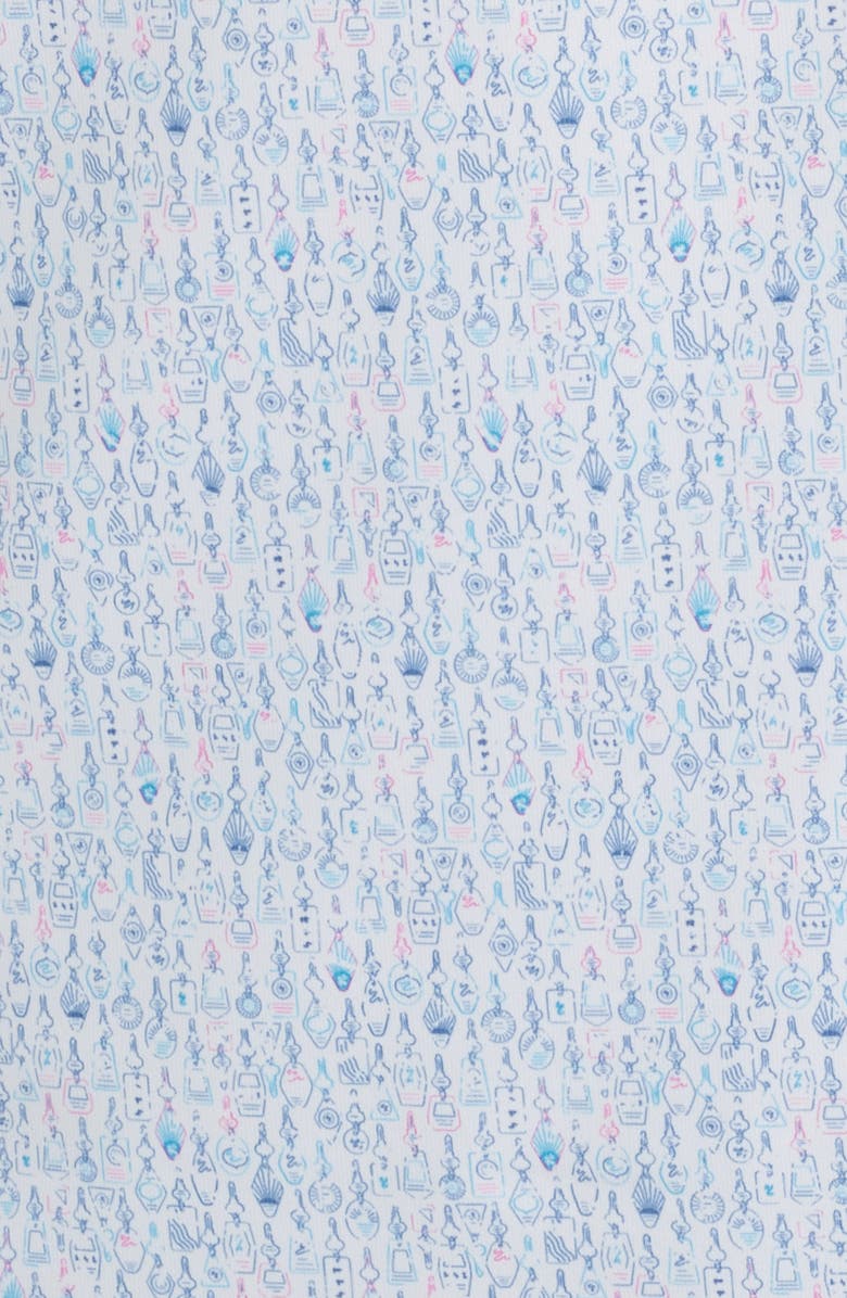 Peter Millar Villa Keys Performance Jersey Polo, Alternate, color, White