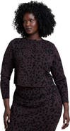 ELOQUII Intarsia Cardigan