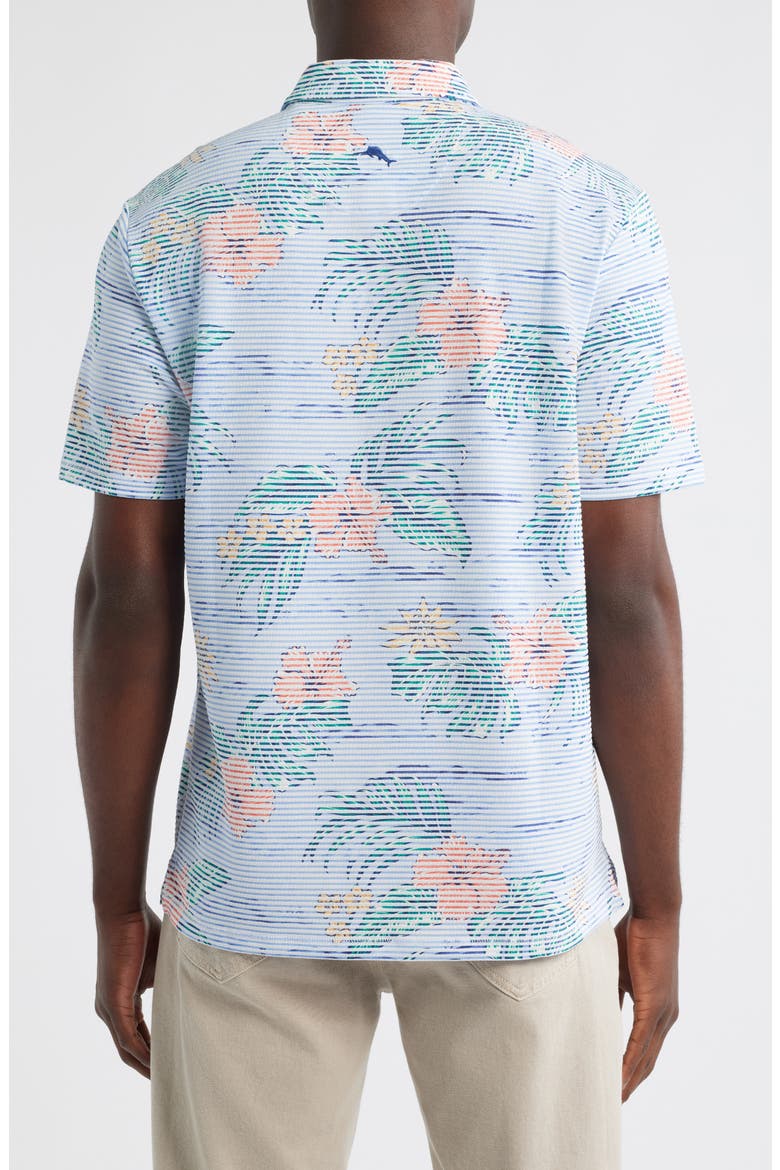 Costa Wave Isle Camo IslandZone® Seersucker Polo, Alternate, color, BIG SKY BLUE