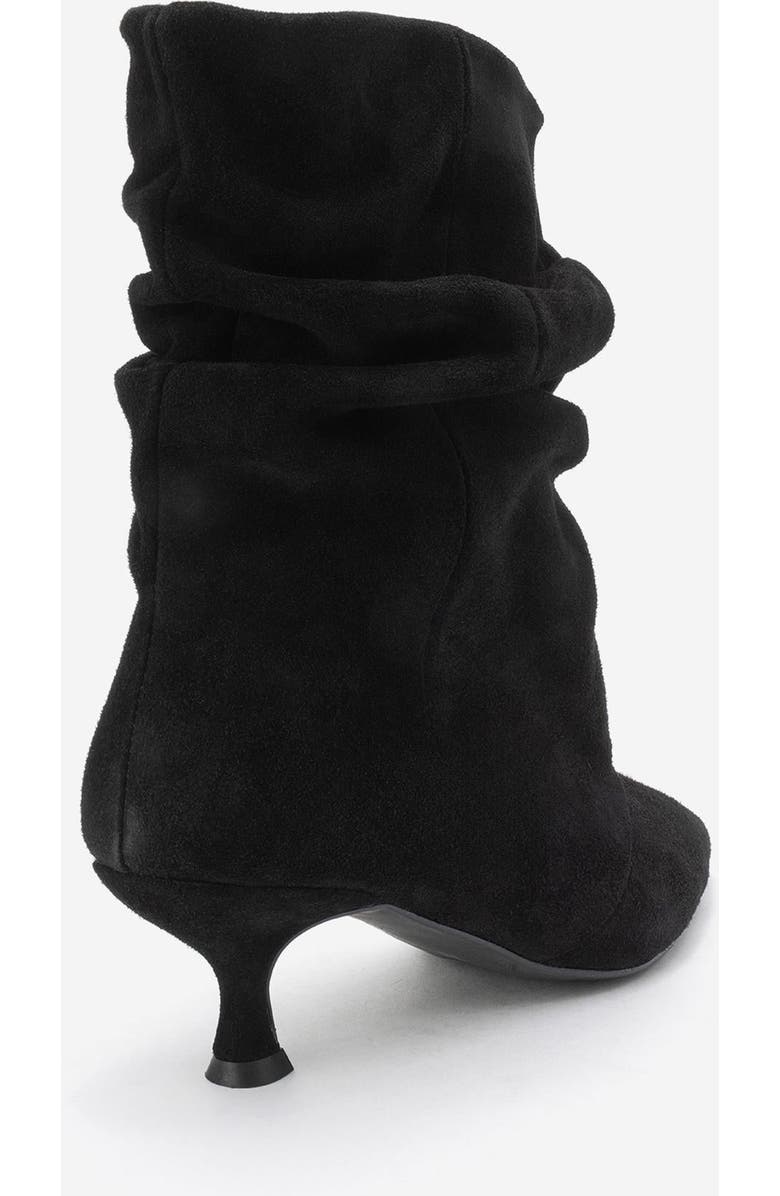 Forever & Always Shoes Balei Leather Pointed Toe Boot, Alternate, color, Black Suede