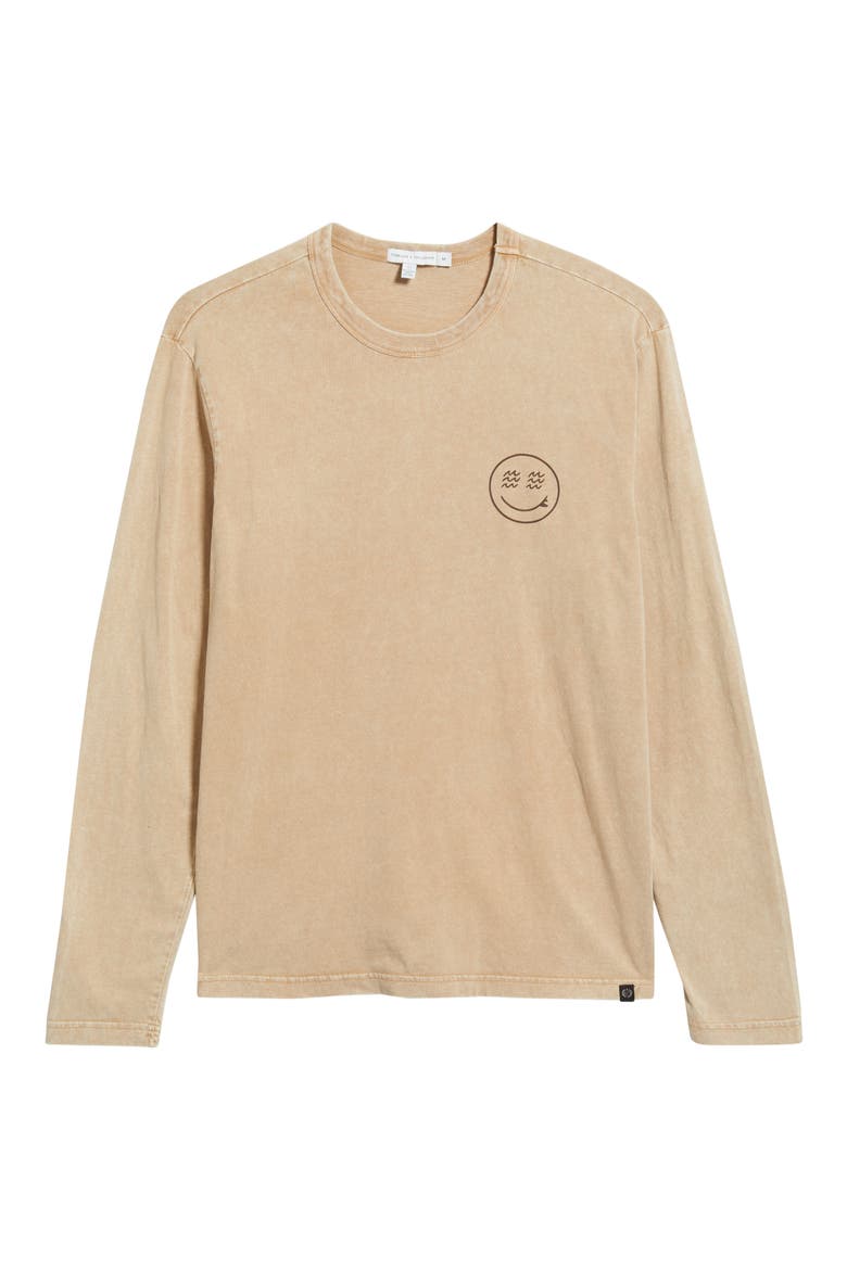 Forest Graphic Mineral Wash Long Sleeve T-Shirt, Alternate, color, CHAI