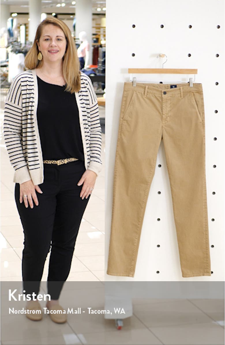 Marshall Textural Print Slim Fit Pants, sales video thumbnail