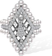 RETRO CHIC Black Royal Ballet Ring