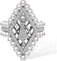 RETRO CHIC Black Royal Ballet Ring