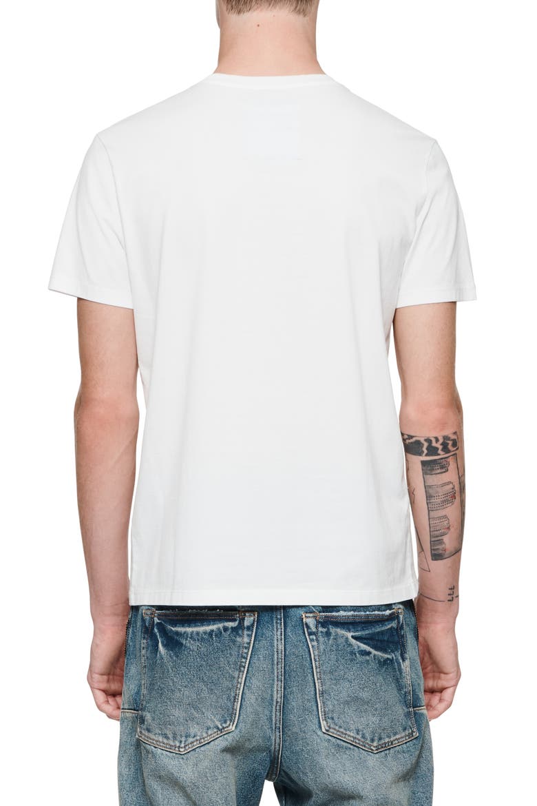 Cloud Art Graphic T-Shirt, Alternate, color, WHITE