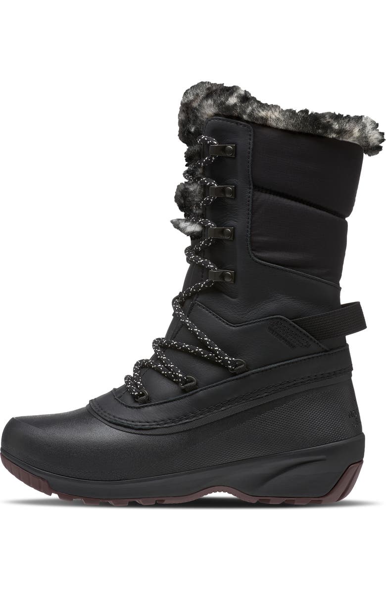 The North Face Shellista IV Luxe Insulated Waterproof Boot with Faux Fur Trim, Main, color,