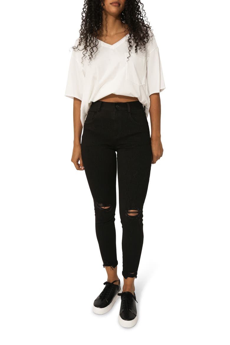 Skinny Dip Jeans, Main, color, Black
