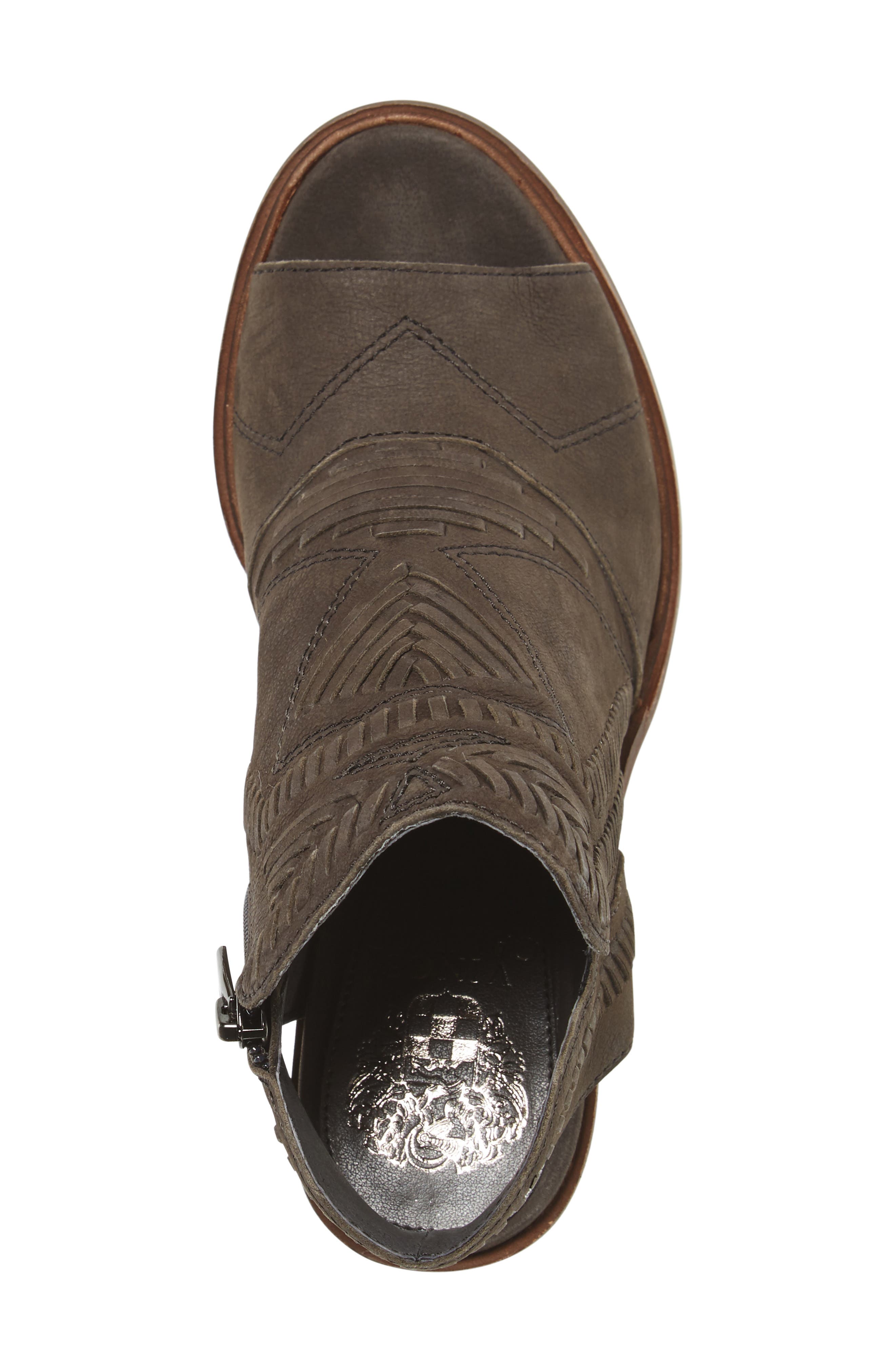 Karinta Block Heel Bootie, Alternate, color, GREYSTONE