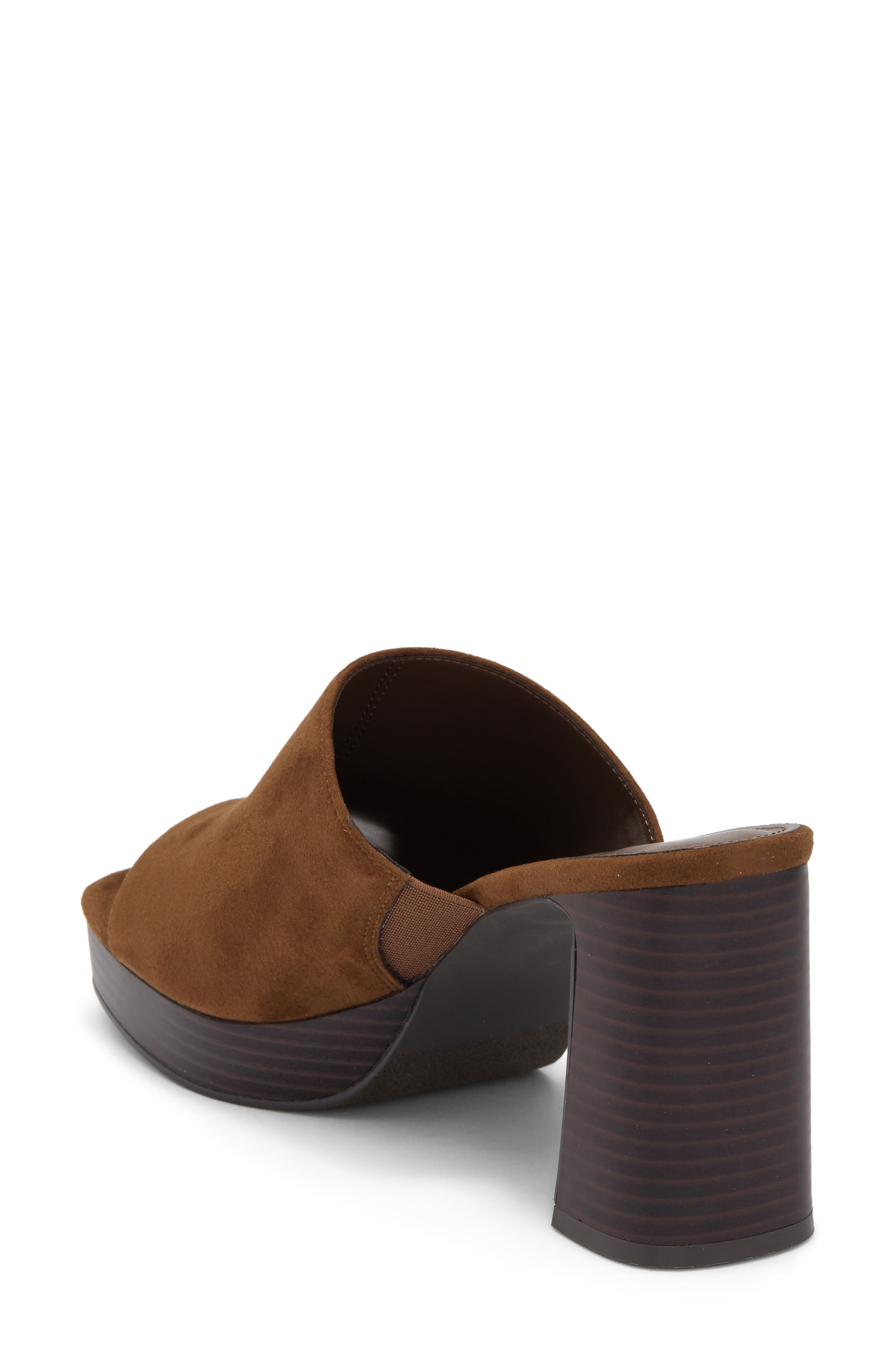Ohanna Platform Sandal, Alternate, color, BROWN CHESTNUT