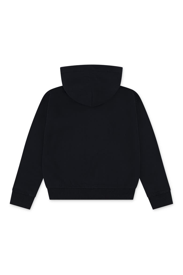 Kids' Essentials Fleece Zip-Up Hoodie, Alternate, color, ANTHRACITE