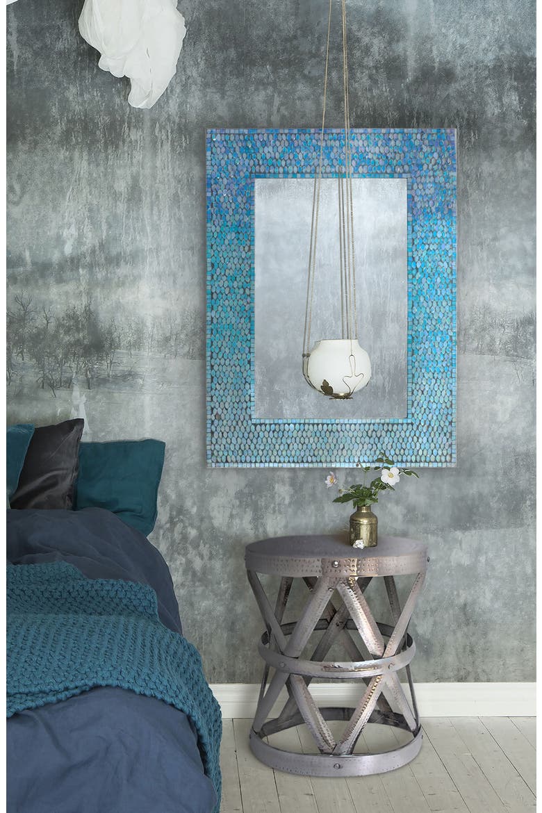 'Catarina' Mirror, Main, color, BLUE