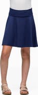 24sevenKid Foldover Waist Flared Knee Length Skirt