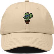 Dalix Cactus Embroidered Casual Cap
