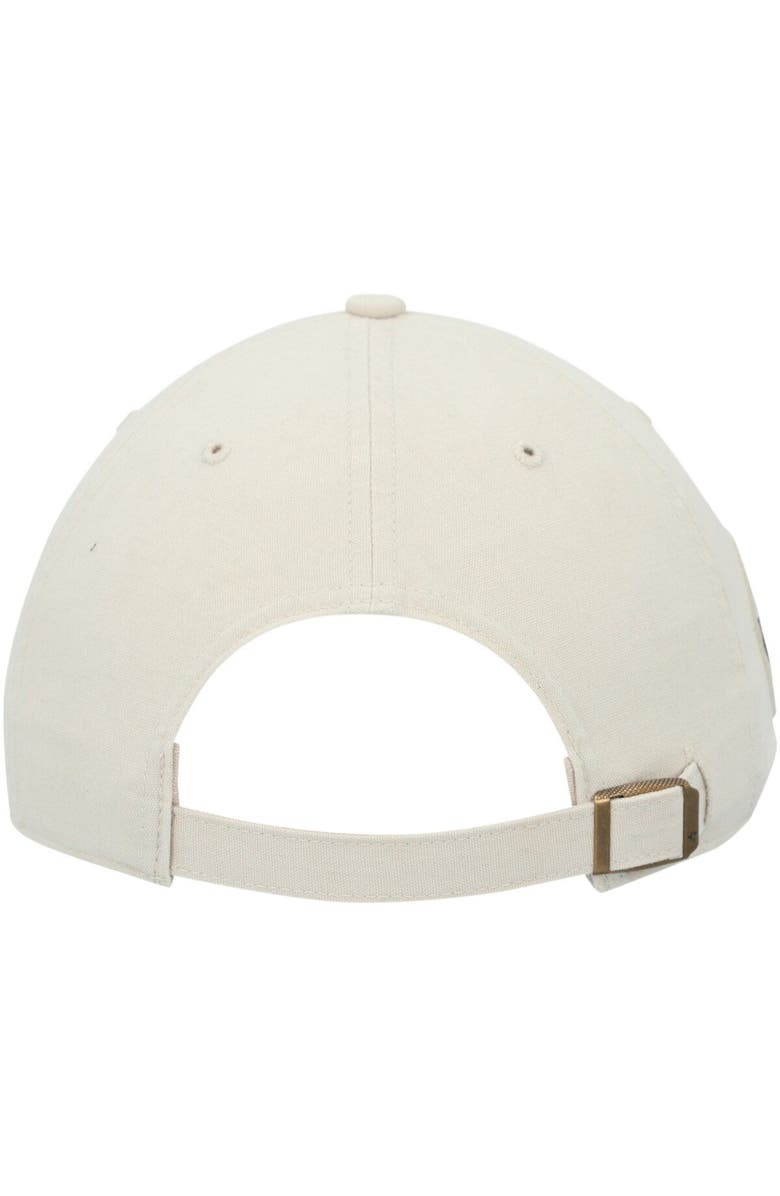 '47 Men's '47 Cream/Black New Orleans Saints Sidestep Clean Up Adjustable Hat, Alternate, color, 