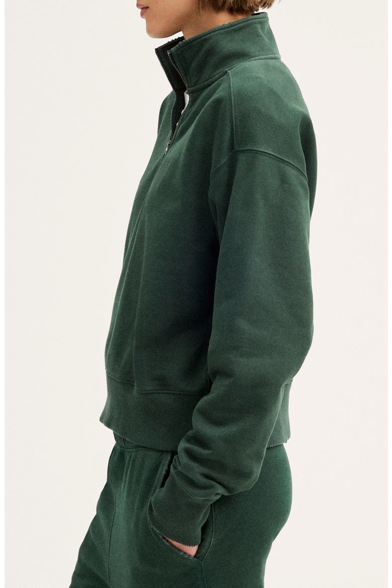 McCarren Quarter Zip Sweatshirt, Alternate, color, EVENING SPRUCE