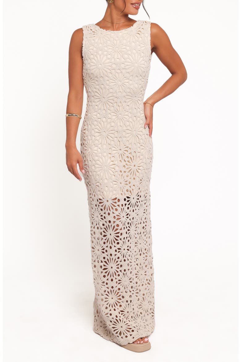 Carlene Maxi Dress, Main, color, NATURAL