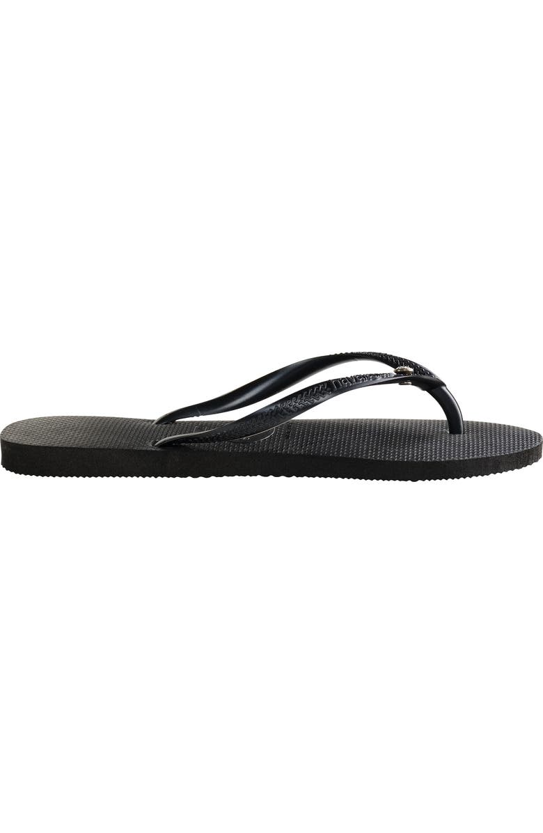 Havaianas 'Slim Crystal Glamour' Flip Flop, Alternate, color,
