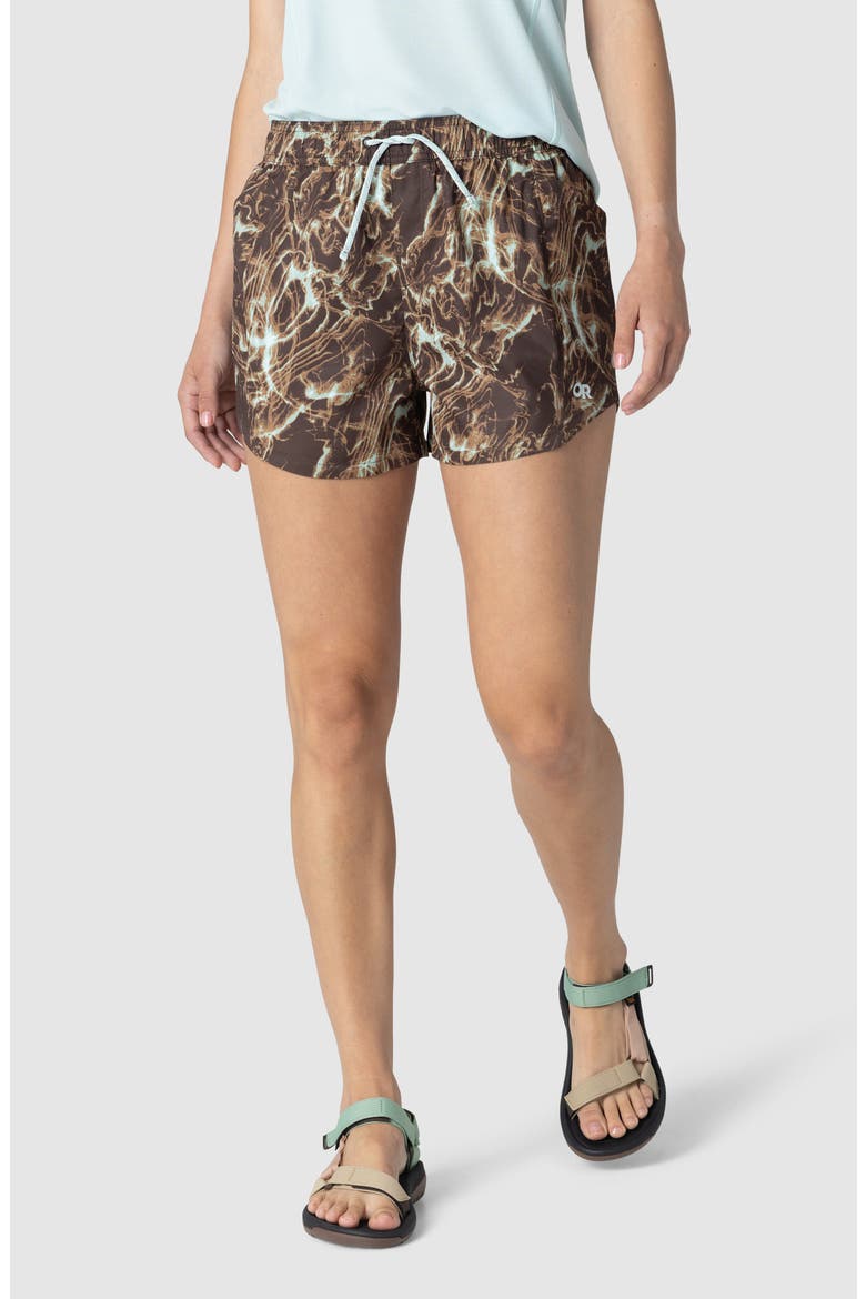 Odyssey Multi Shorts, Main, color, CHESTNUT ALCOVE PRINT