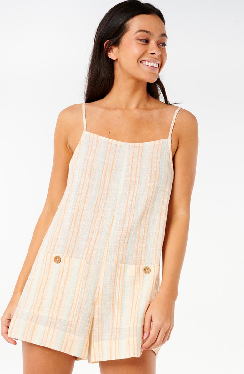 Rip Curl Classic Surf Stripe Romper, Alternate, color,