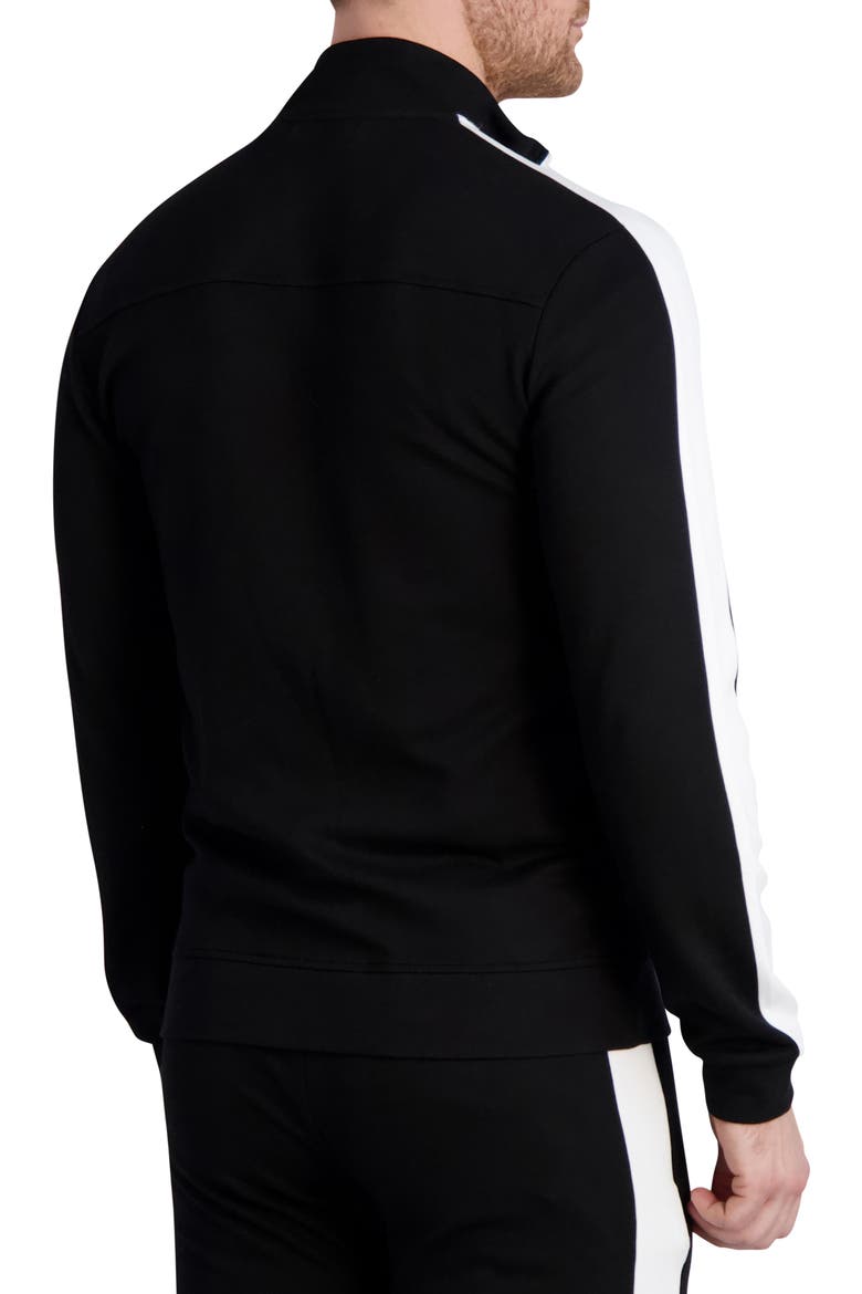 Track Fall Blocks KARL LAGERFELD PARIS Color Block Track Jacket (Men) | Nordstromrack