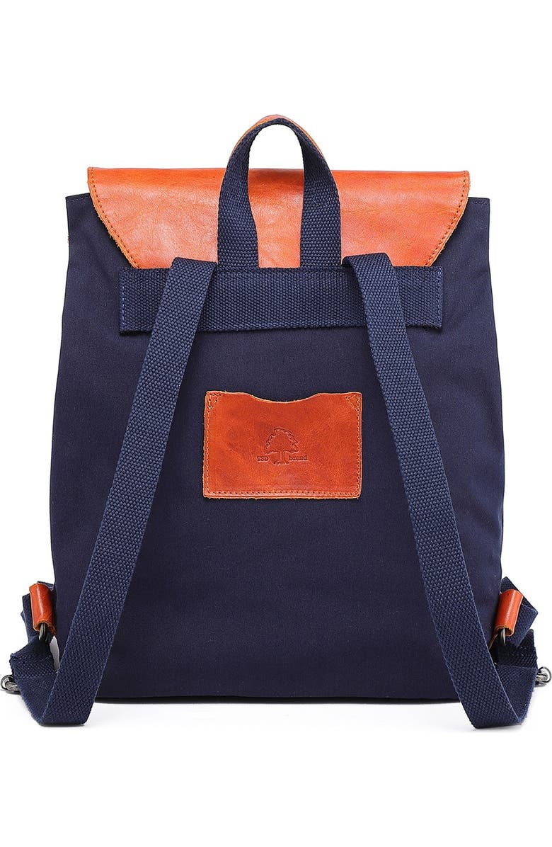 THE SAME DIRECTION Valley Trail Coated Canvas Backpack, Alternate, color,