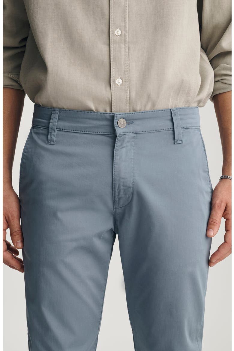 Milton City Smart Slim Fit Chinos, Alternate, color, STEEL CITY SMART