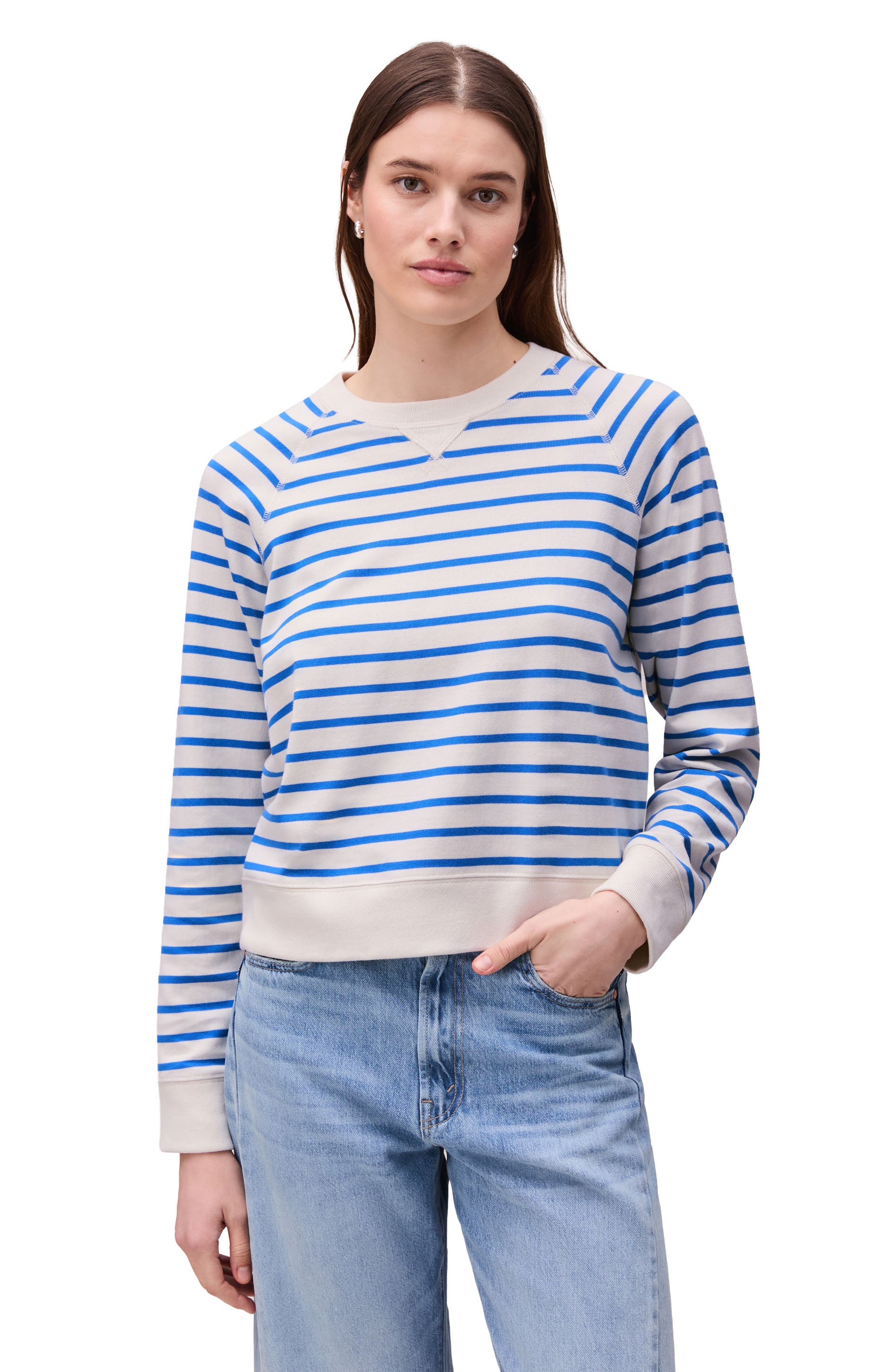 selected Pop Blue Stripe