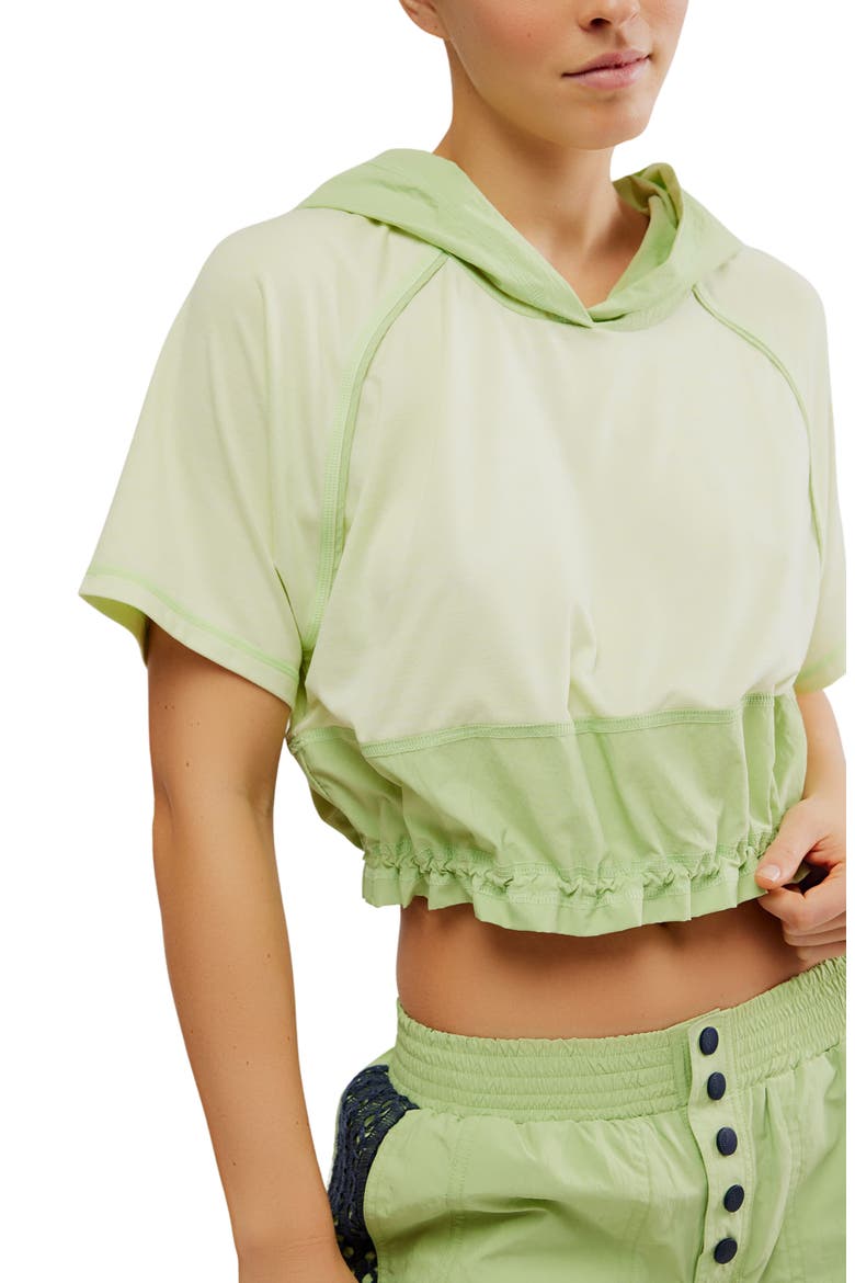 On the Move Hoodie, Alternate, color, LEMON GRASS