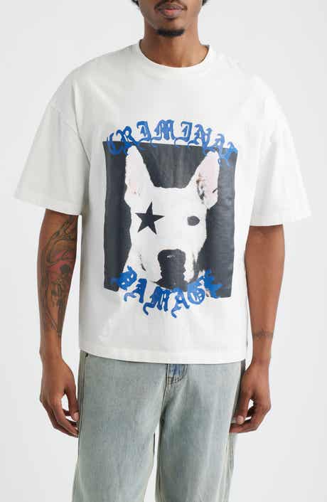 Star Dog Cotton Graphic T-Shirt