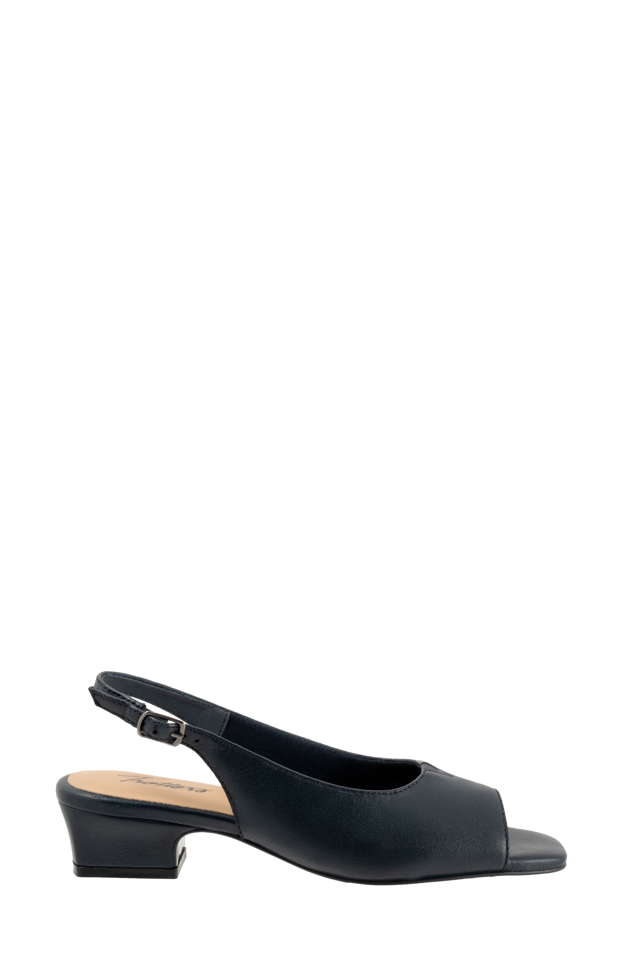 Dawn Slingback Sandal, Alternate, color, NAVY