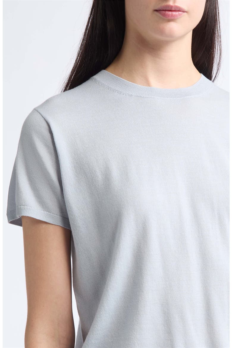 James Margo Short Sleeve Wool Tee, Alternate, color, HAZE