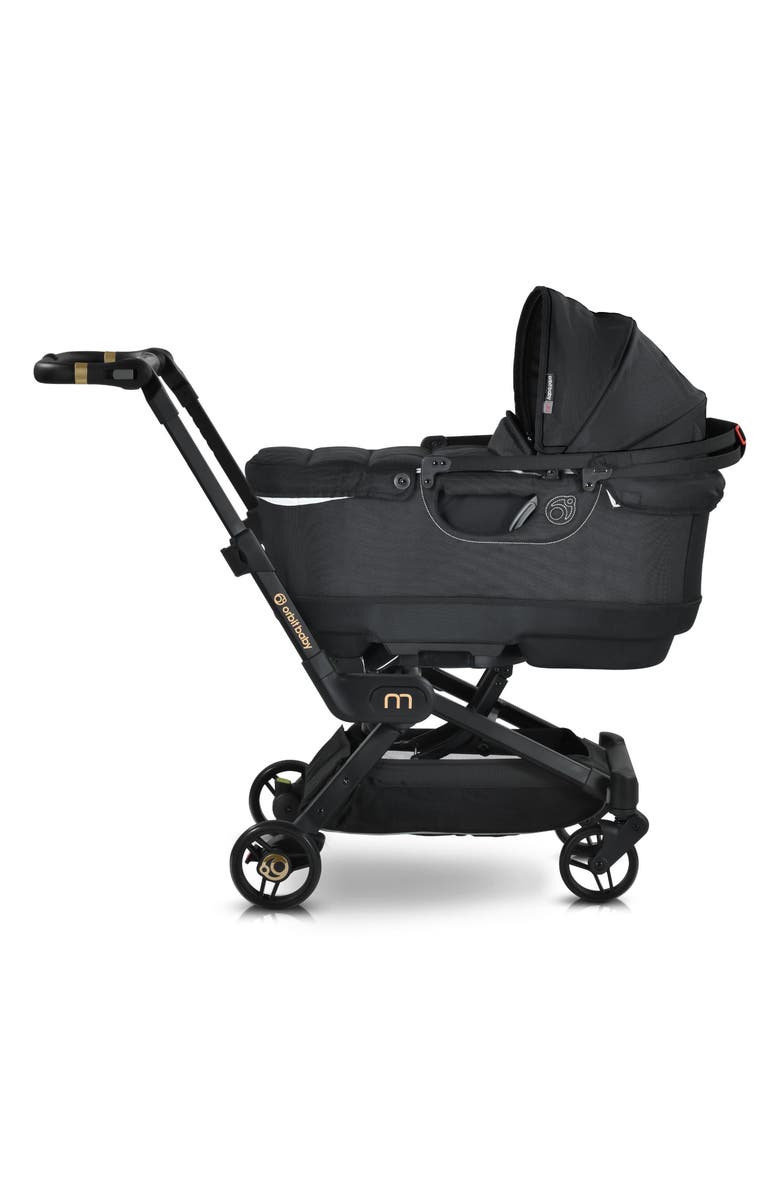 orbit baby<sup>®</sup> M+ Stroll, Lounge & Ride Car Seat, Bassinet & Stroller Travel System, Alternate, color, Black/ Black L/ Black