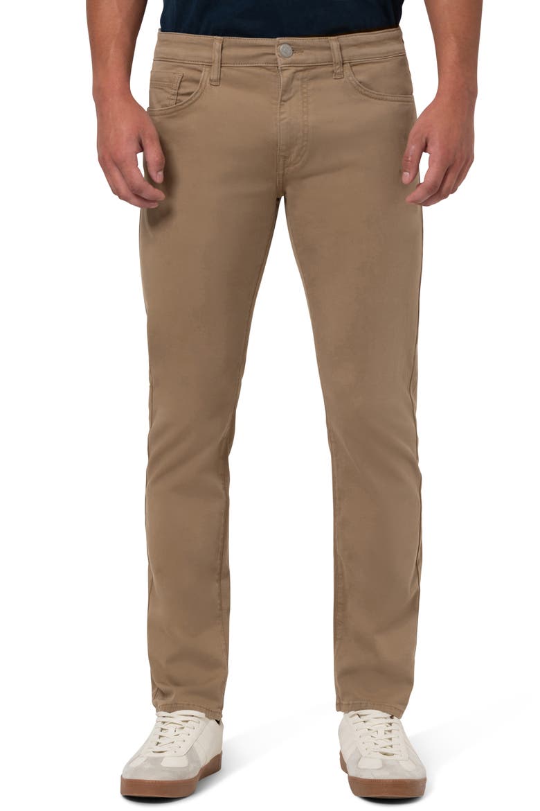 Zach Twill Straight Leg Pants, Main, color, CAMEL TWILL
