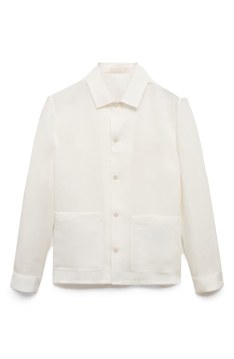 MANGO Patch Pocket Button-Up Shirt, Alternate, color,