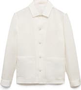 MANGO Patch Pocket Button-Up Shirt